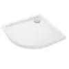Obrazek BRODZIK PÓŁOKRĄGŁY LOOK WHITE 90X90 K7907