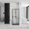 Obrazek Kabina prysznicowa Punto Rea K4806 100x80x190 black