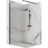 Obrazek Ścianka Walk-in Aero Intimo Rea K4121 100x200 black