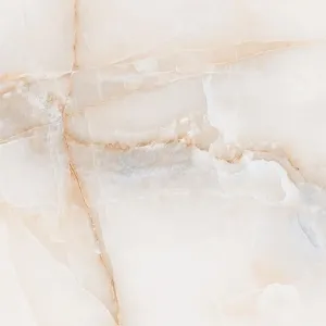 Obrazek Gres Aqueries Onyx Beige Carving Rekt 60/60