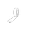 Obrazek Taśma przypodłogowa samoprzylepna PCV 52mm x 5m biała