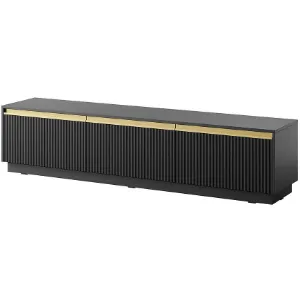 Obrazek Szafka Rtv Royal 180 Czarny