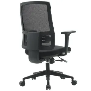 Obrazek Fotel Popstar Mesh Lux czarny