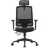 Obrazek Fotel Popstar Mesh Lux czarny