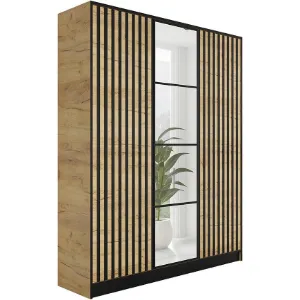 Szafa Eden 3d 157 Dąb Craft Złoty 3