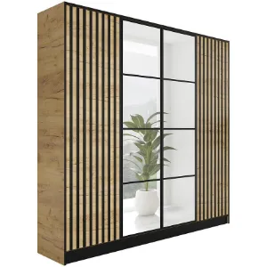 Szafa Eden 4d 207 Dąb Craft Złoty 3