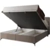 Obrazek Łóżko Wave z topperem 140x200 Manila 21/Tilia 17