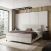 Obrazek Łóżko Wave z topperem 180x200 Manila 01/Tilia 03