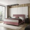 Obrazek Łóżko Wave z topperem 180x200 Manila 29/Tilia 62