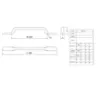 Obrazek Uchwyt meblowy U098-128 czarny mat