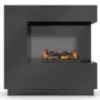 Obrazek Kominek elektryczny Zen Prawy 400/600 Black Glossy