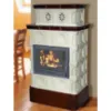 Obrazek Piec kaflowy Melk Creme-Coffeebrown 9 kW