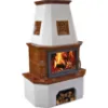 Obrazek Piec kominkowy Koln Goldbrown 9 kW