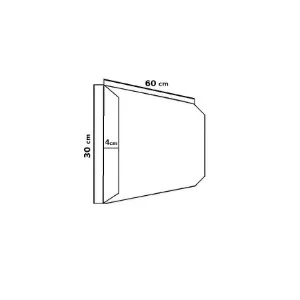 Obrazek Panel tapicerowany 30/60 brąz