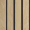 Obrazek Panel lamelowy Fronto V-BLACK Dąb 0,25x2,95M