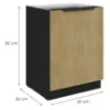 Obrazek Szafka Kuchenna Cremona Bl 60d 1f Bb