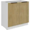 Obrazek Szafka Kuchenna Cremona Wh 80d 2f Bb