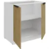 Obrazek Szafka Kuchenna Cremona Wh 80d 2f Bb