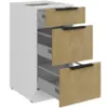 Obrazek Szafka Kuchenna Cremona Wh 40d 3s Bb