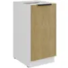 Obrazek Szafka Kuchenna Cremona Wh 40d 1f Bb