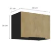 Obrazek Szafka Kuchenna Cremona Bl 50gu-36 1f