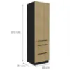 Obrazek Szafka Kuchenna Cremona Bl 60dks-210 1f 3s