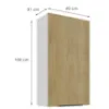 Obrazek Szafka Kuchenna Cremona Wh 60g-108 1f