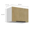 Obrazek Szafka Kuchenna Cremona Wh 50gu-36 1f