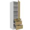 Obrazek Szafka Kuchenna Cremona Wh 60dks-210 1f 3s