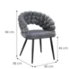 Obrazek Krzesło Dune 12508 szare