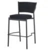 Obrazek Stołek barowy Glamour 12514 czarny