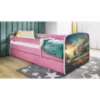 Obrazek Łóżko dziecięce Babydreams+SZ+M różowy 80x160 statek