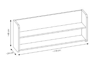 Obrazek Półka wisząca Flexi FLXP02