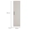 Obrazek Szafa Smart Sr5 1d Cashmere
