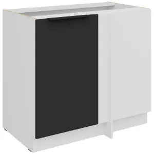 Obrazek Szafka Kuchenna Aria-Bl/Wh Anti Fingerprint 105 Nd 1f Bb