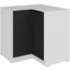 Obrazek Szafka Kuchenna Aria-Bl/Wh Anti Fingerprint 90x90 Dn 2f Bb