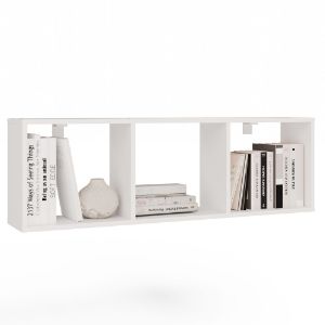 Obrazek Półka wisząca Kobi 1x3 biały mat