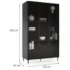 Obrazek Witryna 3d Imperial I09 Czarny