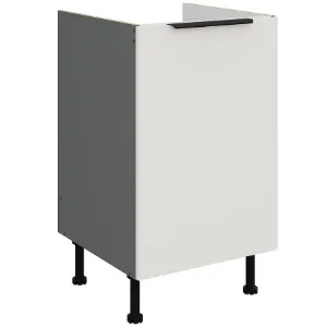Obrazek Szafka Kuchenna Aria-Wh/Ant Anti Fingerprint 50zl 1f Bb