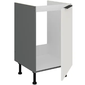 Obrazek Szafka Kuchenna Aria-Wh/Ant Anti Fingerprint 50zl 1f Bb