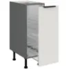 Obrazek Szafka Kuchenna Aria-Wh/Ant Anti Fingerprint 30d Cargo Bb