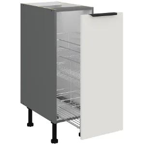Obrazek Szafka Kuchenna Aria-Wh/Ant Anti Fingerprint 30d Cargo Bb