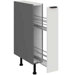 Obrazek Szafka Kuchenna Aria-Wh/Ant Anti Fingerprint 15d Cargo Bb