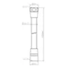 Obrazek Wąż natryskowy silikonowy Fit White 150 cm biały