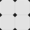 Obrazek Gres Avigion Black-white 58/58