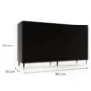 Obrazek Komoda Imperial I08 8d Czarny