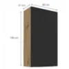 Obrazek Szafka Kuchenna Aria-Bl/Ar Anti Fingerprint 60g-108 1f