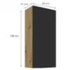 Obrazek Szafka Kuchenna Aria-Bl/Ar Anti Fingerprint 50g-108 1f