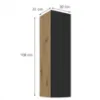 Obrazek Szafka Kuchenna Aria-Bl/Ar Anti Fingerprint 30g-108 1f