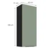 Obrazek Szafka Kuchenna Aria-Sa/Bl Anti Fingerprint 45g-108 1f